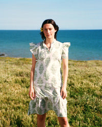 Green Floral Dress