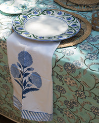 Bedford Blue Tablecloth