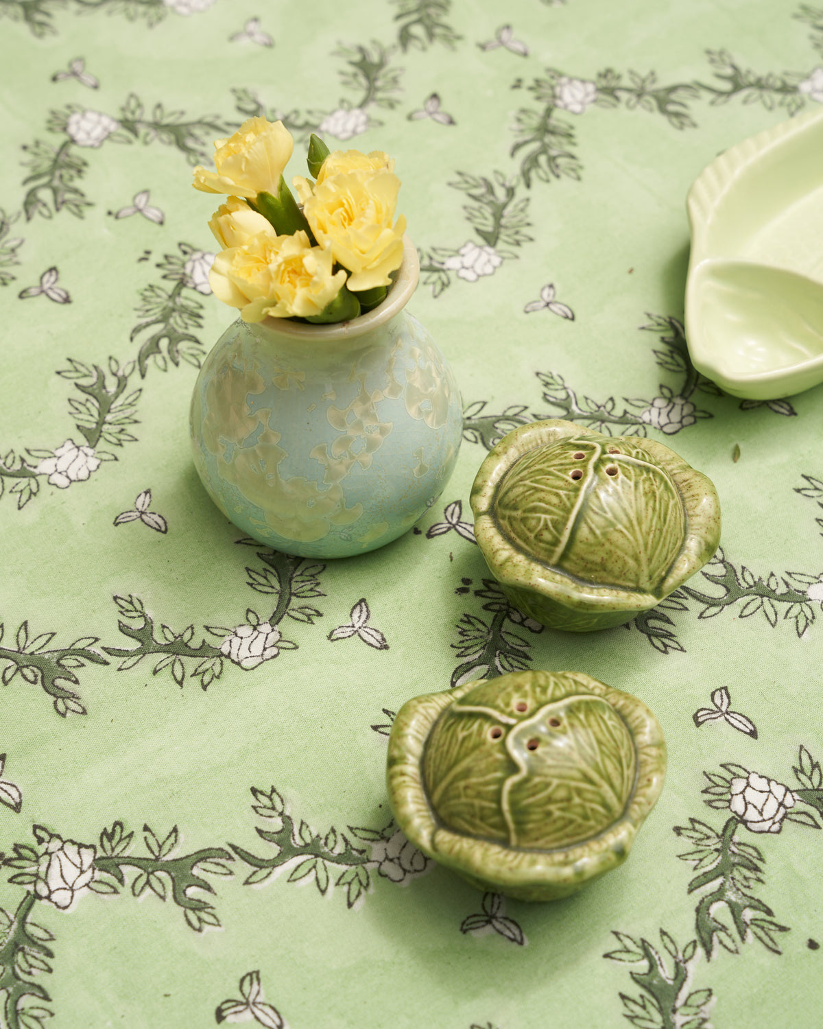 Green Vine Tablecloth