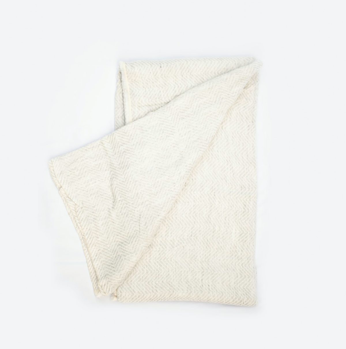 The Bea Creme Cashmere Throw